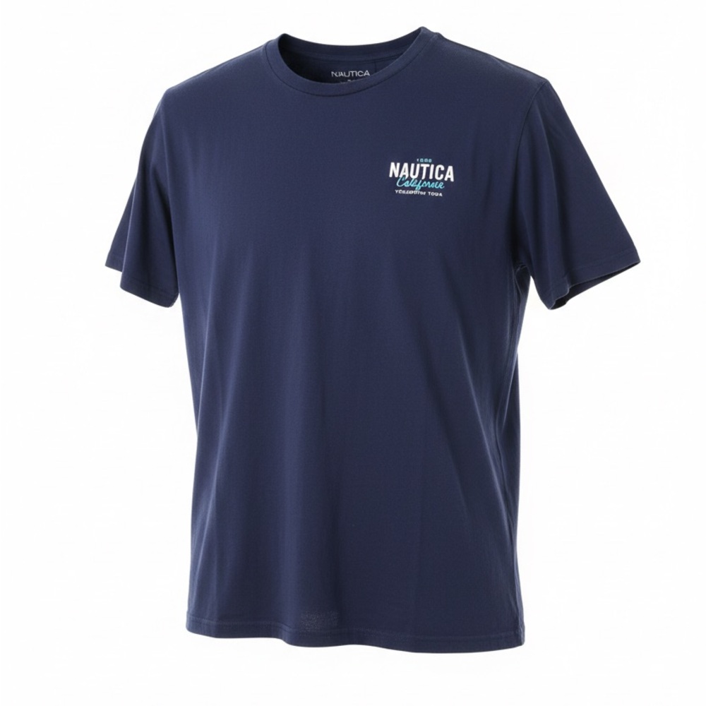 Nautica Men's Classic Blue Tee